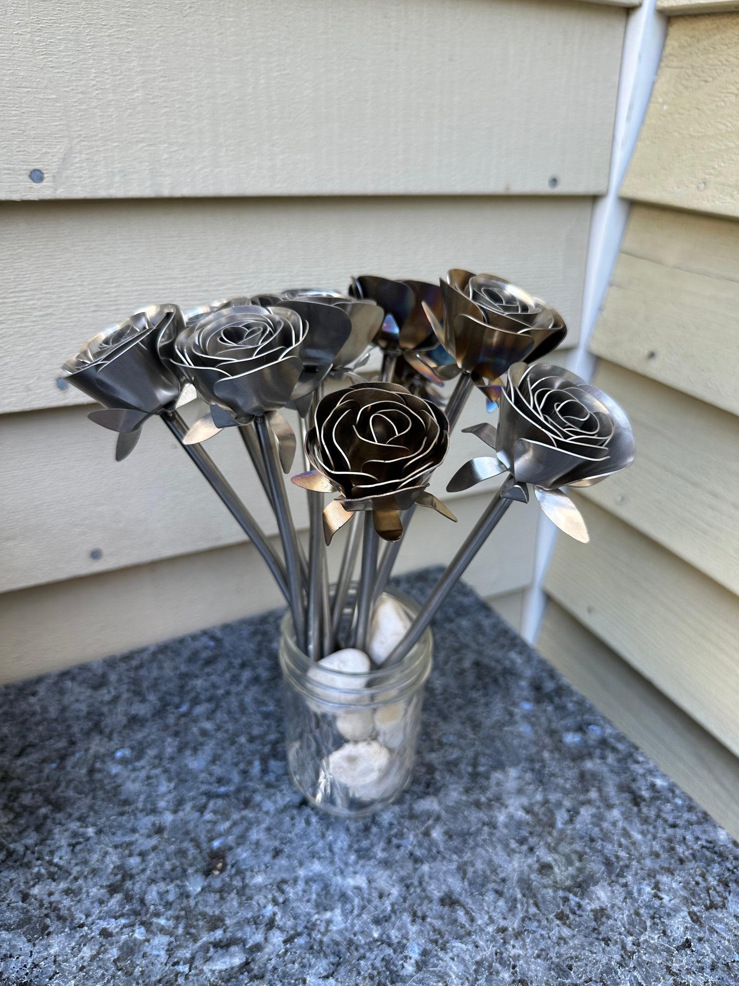 Stainless Steel Rose