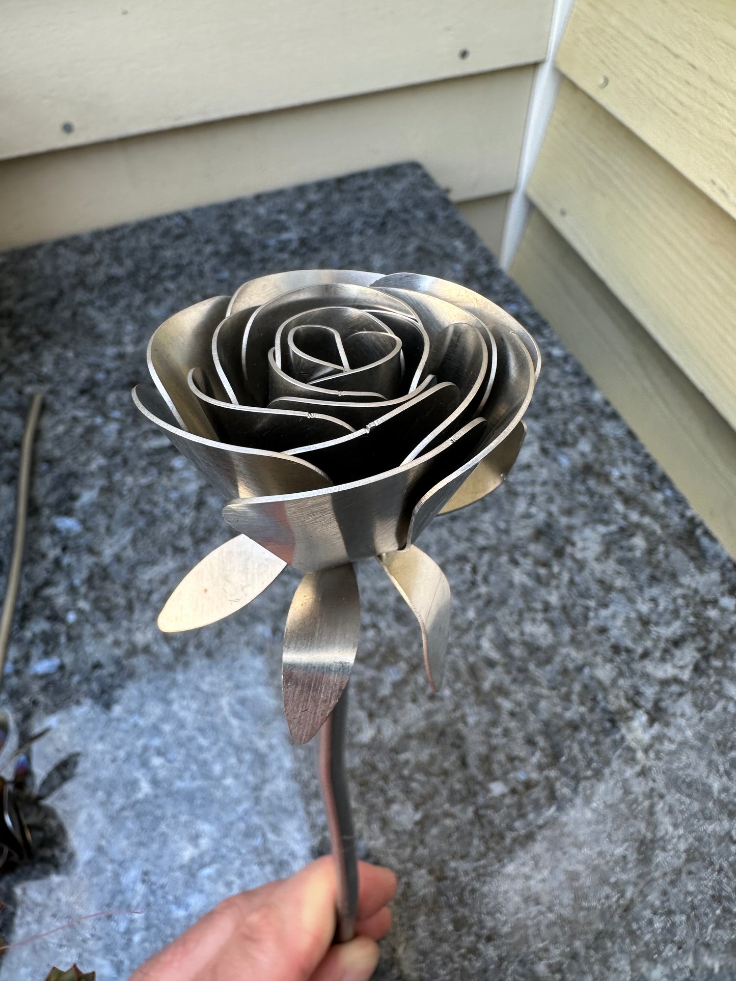 Stainless Steel Rose