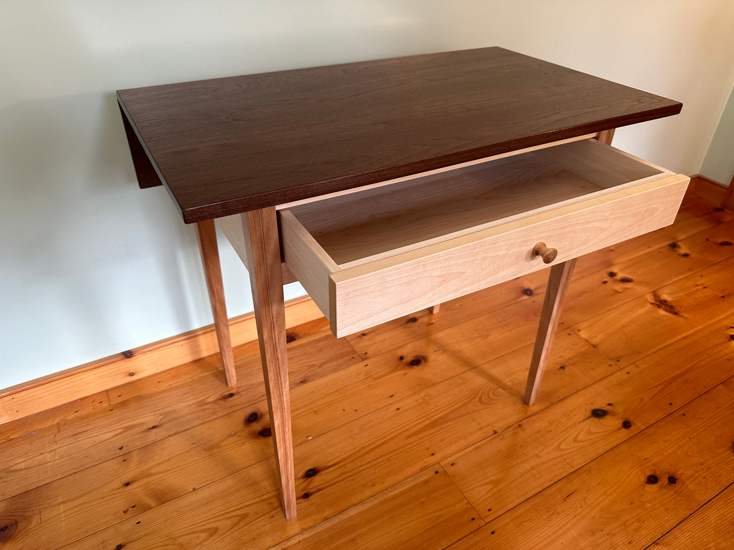 Drop Leaf Table with Drawer