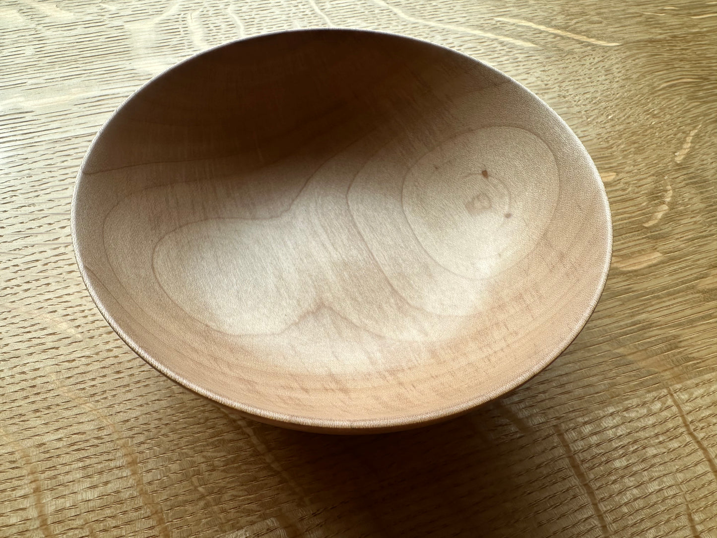 Hard Maple Bowl, Thin