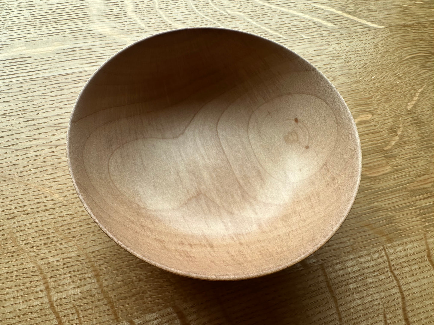 Hard Maple Bowl, Thin