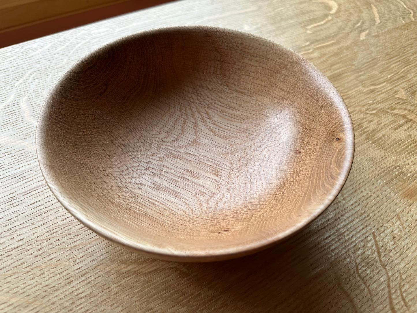 White Oak Open Bowl