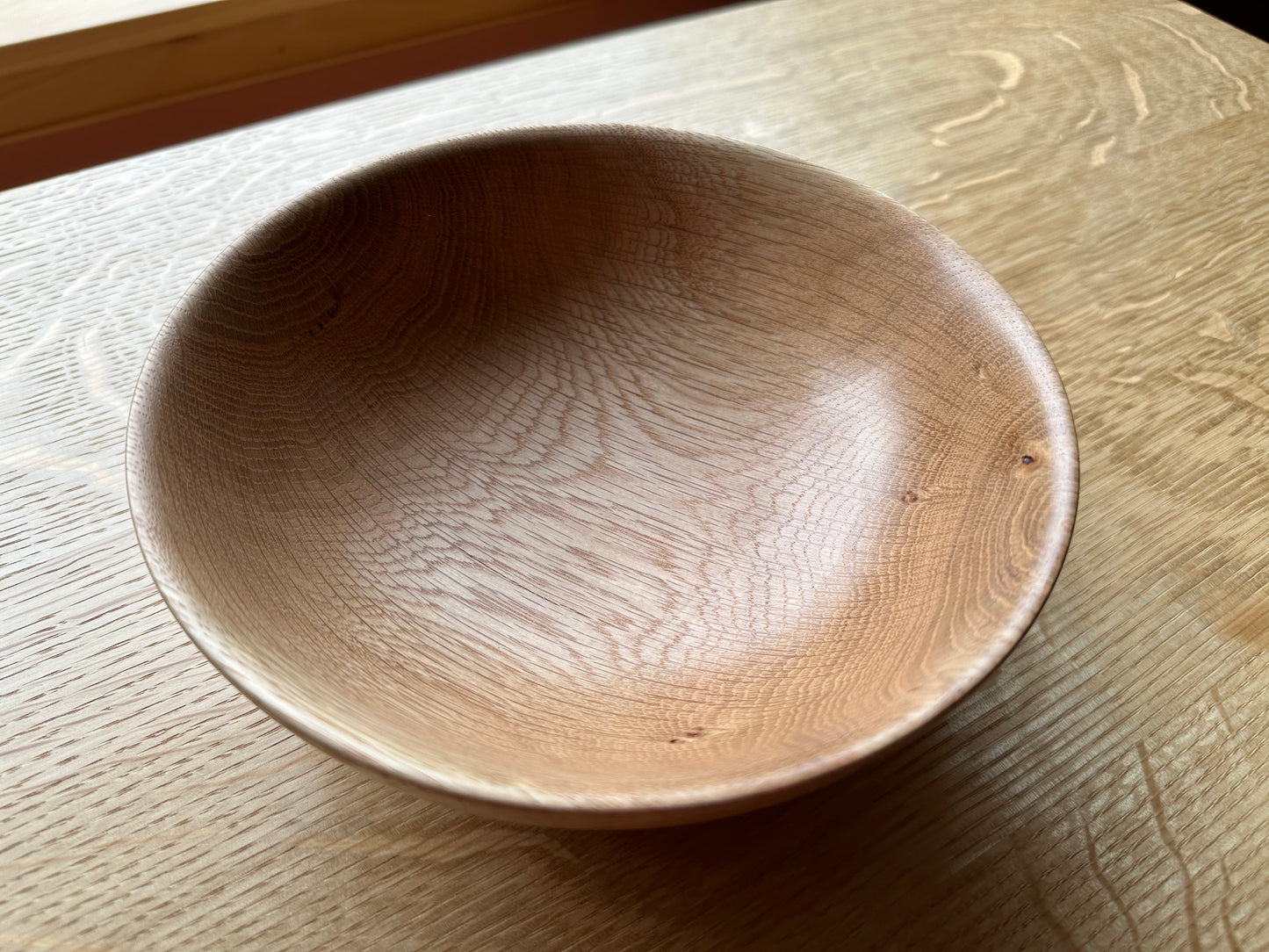 White Oak Open Bowl